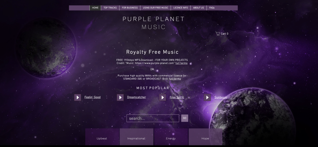 Purple Planet Music - Free Game Music