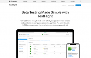 TestFlight beta testing tools