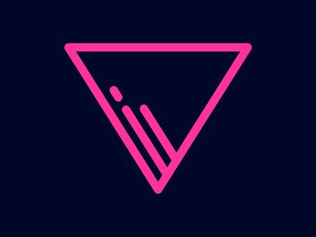 neon paths icon