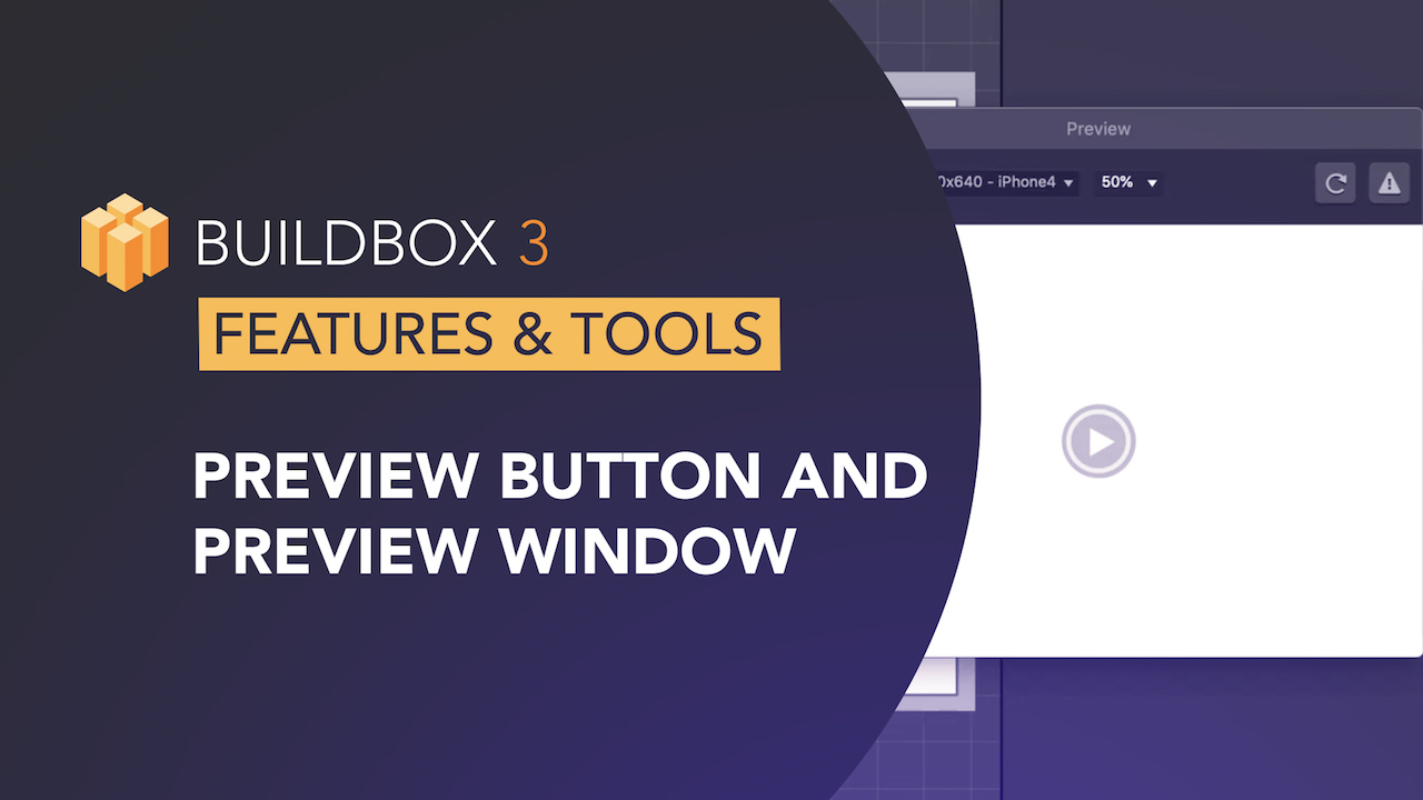 Preview Button and Preview Window