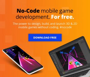 no-code mobile game development for free the power to design build and launch 3d and 2d mobile games without coding #nocode no code