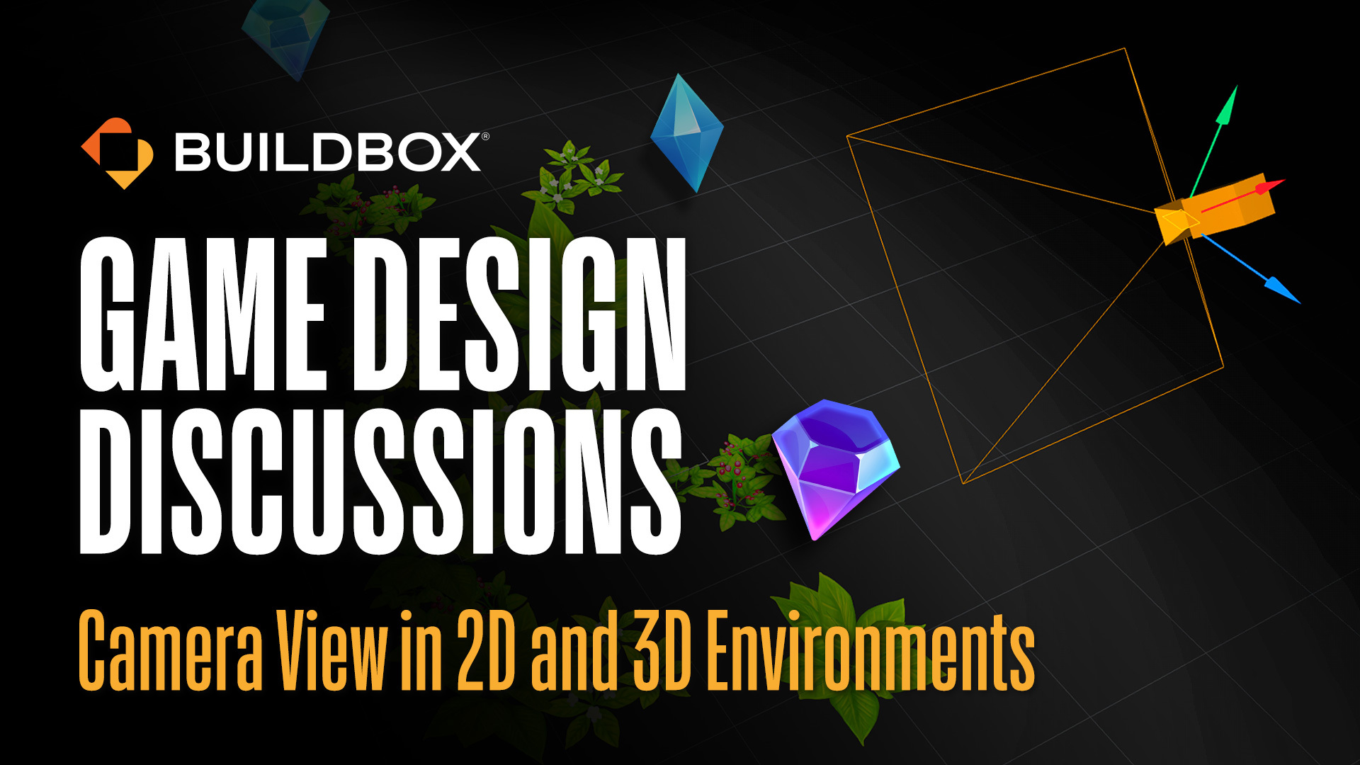 Game Design Discussions Episode 1: Camera Views in 2D and 3D Environments